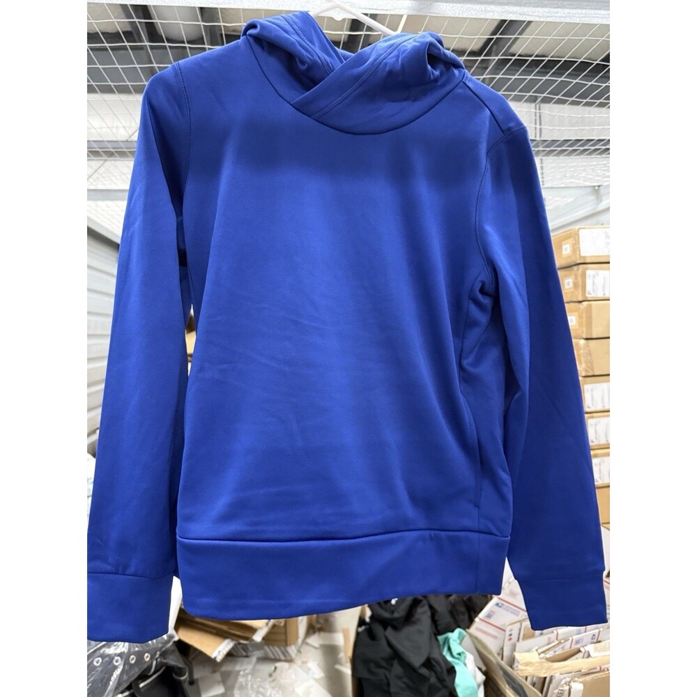Nike Dri-Fit Hoodie Women's Blue Small S Polyester Mesh Lining NWOT 86760